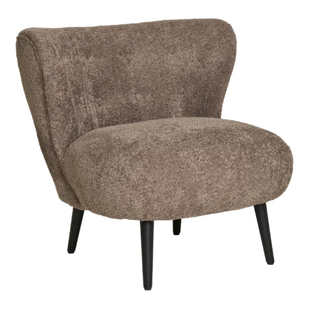 HOUSE NORDIC COVELO LOUNGESTOL - BOUCLÃ/BRUN/SORT - 70